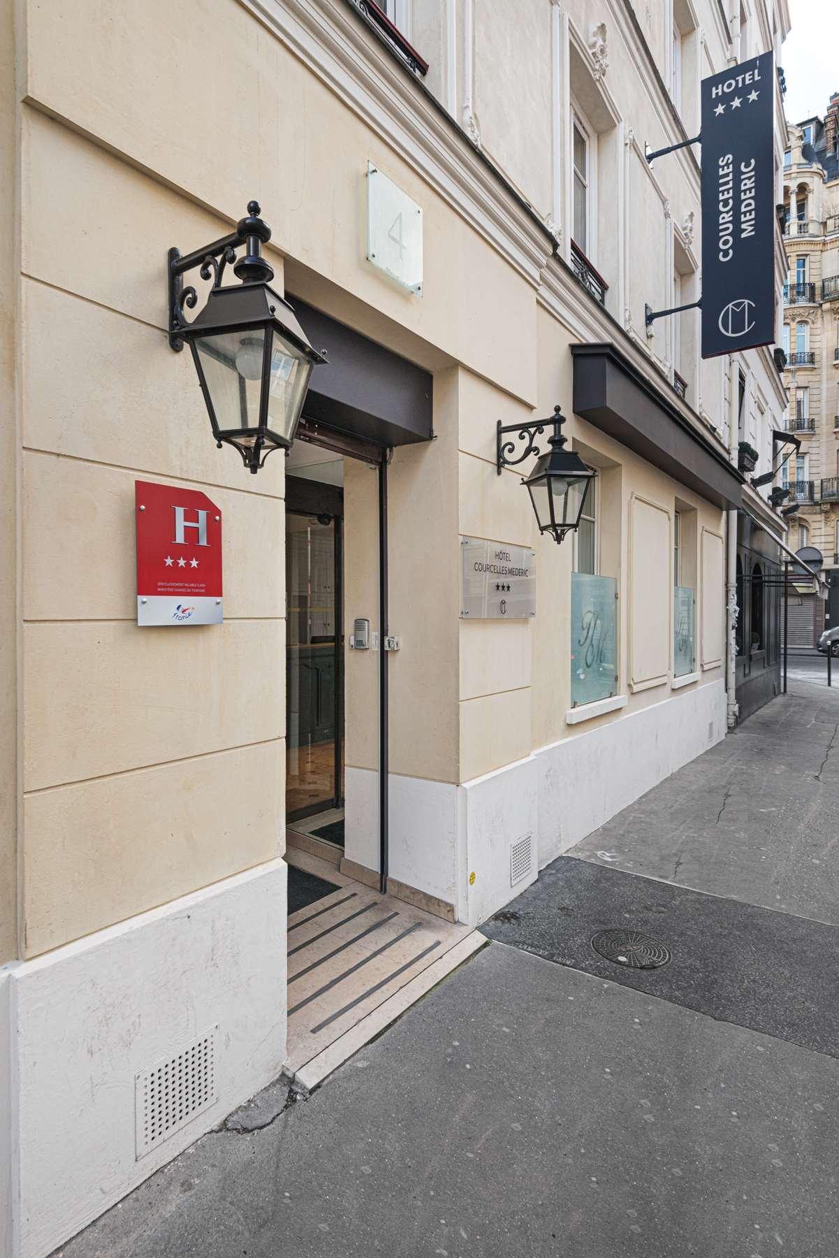 Courcelles Mederic Hotel Paris Eksteriør billede